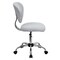 Emma and Oliver Mid-Back Mesh Padded Swivel Task Office Chair with Chrome Base